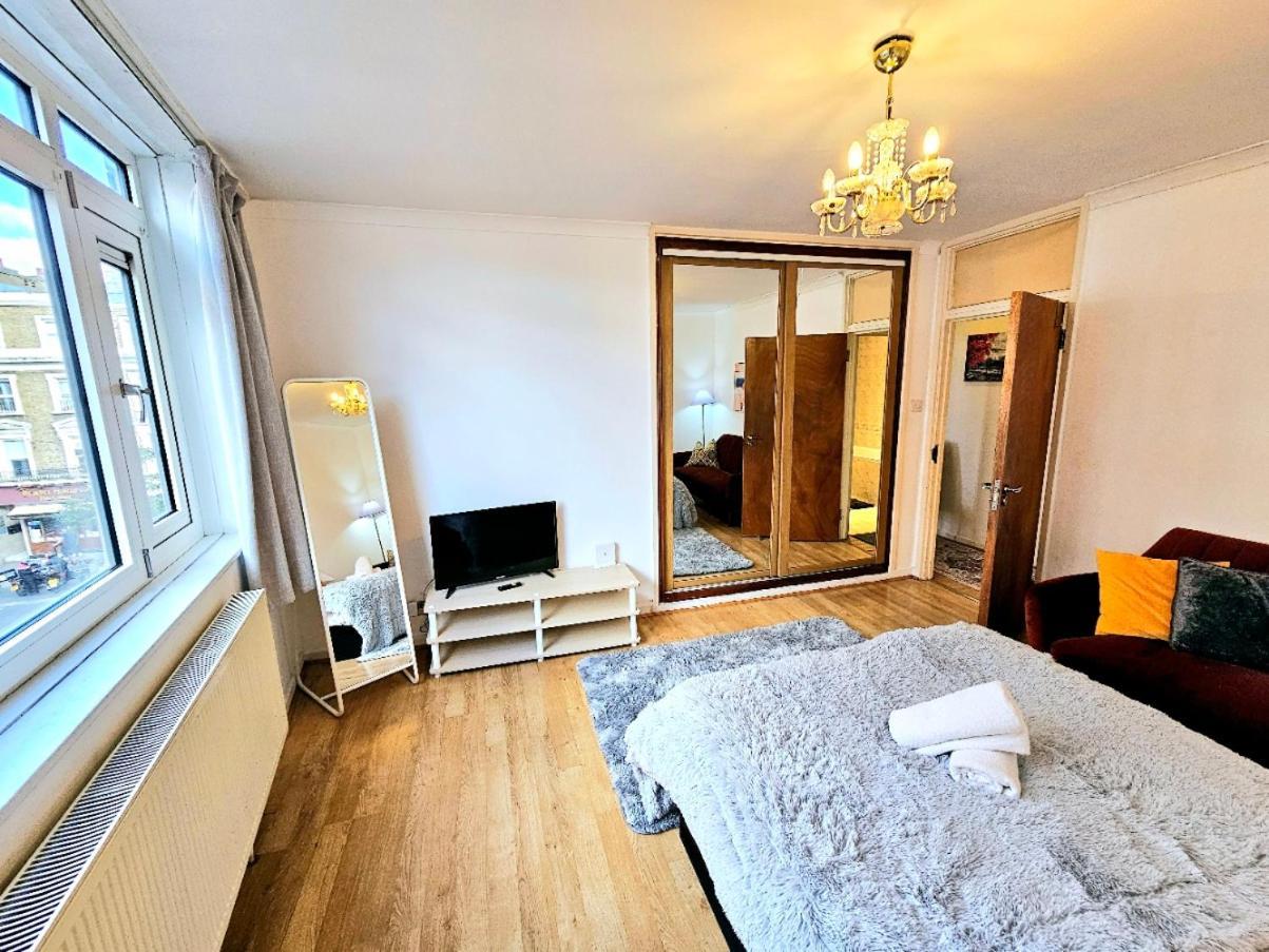 Bright & Spacious Home In Building With Lift, Right Next To Bayswater Station - Walk To Kensington Palace, Hyde Park, Little Venice & Notting Hill Londen Buitenkant foto